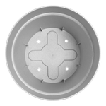 vibia straight rond 30cm living ciment